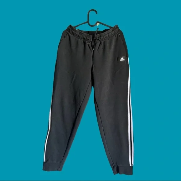 Adidas Black Sweater and Jogger Set with Trefoil Logo - Picture 3 of 10